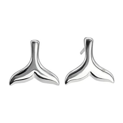 81stgeneration Pendientes Cola Ballena Plata de Ley Pendientes Cola Sirena Plata 925 Hija Joyas de Verano Mujer Aretes Pequeños Vida Marina Regalos Delfines Joyas del Océano 81stgeneration Pendientes Cola Ballena Plata de Ley Pendientes Cola Sirena Plata 925 Hija Joyas de Verano Mujer Aretes Pequeños Vida Marina Regalos Delfines Joyas del Océano