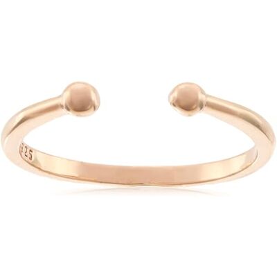 Brilio Silver Anillo Minimalist Open Bronze Ring RI104R Circuit: 55 mm Marca Brilio Silver Anillo Minimalist Open Bronze Ring RI104R Circuit: 55 mm Marca
