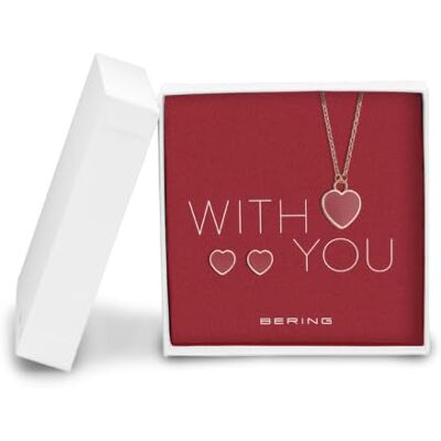 BERING / Jewelry/Necklace Earring Set / 45 cm 431-715 Rose Gold BERING / Jewelry/Necklace Earring Set / 45 cm 431-715 Rose Gold