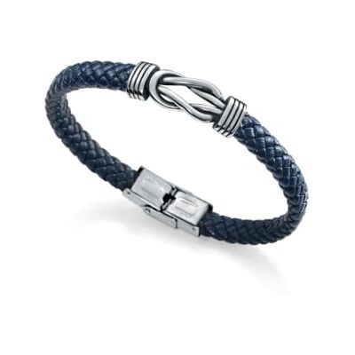 Viceroy Air Pulsera Hombre Piel Trenzada Nudo 21 cm 1304P0 Acero inoxidable y piel genuina · cierre de deslizante · largo 21,5 cm Viceroy Air Pulsera Hombre Piel Trenzada Nudo 21 cm 1304P0 Acero inoxidable y piel genuina · cierre de deslizante · largo 21,5 cm