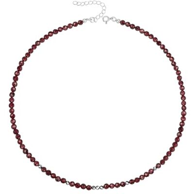 Unique Collar único de piedras preciosas auténticas Choker de 38 cm corto, chakra, perlas ficticias, Ø 4 mm, cadena de perlas de calidad por joyero Unique Collar único de piedras preciosas auténticas Choker de 38 cm corto, chakra, perlas ficticias, Ø 4 mm, cadena de perlas de calidad por joyero