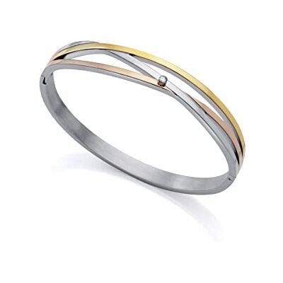 Viceroy Chic Pulsera Mujer Circonitas Acero inoxidable y circonitas cúbicas · apertura directa sin cierre Viceroy Chic Pulsera Mujer Circonitas Acero inoxidable y circonitas cúbicas · apertura directa sin cierre