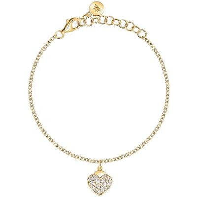 Morellato Pulsera de Mujer en Acero, Cristales, Colección Istanti, Corazón SAVZ19 Morellato Pulsera de Mujer en Acero, Cristales, Colección Istanti, Corazón SAVZ19