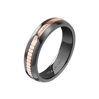 Maserati Anillo Hombre en Acero, Cerámica, Colección CERAMIC, oro rosa, Ideas de Regalo Hombre Maserati Anillo Hombre en Acero, Cerámica, Colección CERAMIC, oro rosa, Ideas de Regalo Hombre