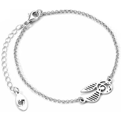 Harry Potter Snitch Dorada Unisex Pulsera Plateado Harry Potter Snitch Dorada Unisex Pulsera Plateado