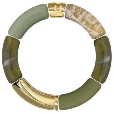 ICE-WATCH ICE Jewellery Bella bracelet Khaki dark green Pulsera de moda caqui y verde oscuro para mujer () ICE-WATCH ICE Jewellery Bella bracelet Khaki dark green Pulsera de moda caqui y verde oscuro para mujer ()