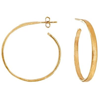 PENDIENTES DORADOS ESTERGOLD Diseñados por laboratorio Joidart Colección Estergold Metal con baño de oro de 24 K PENDIENTES DORADOS ESTERGOLD Diseñados por laboratorio Joidart Colección Estergold Metal con baño de oro de 24 K
