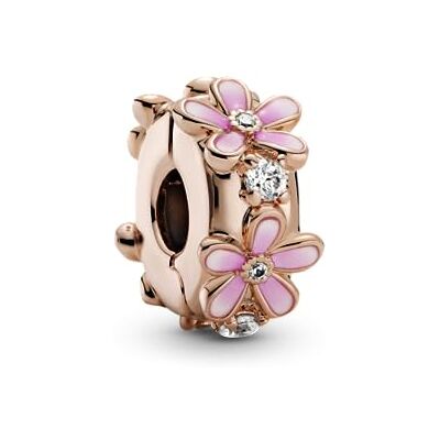 PANDORA Garden Colección margaritas chapada en oro rosa de 14 quilates PANDORA Garden Colección margaritas chapada en oro rosa de 14 quilates
