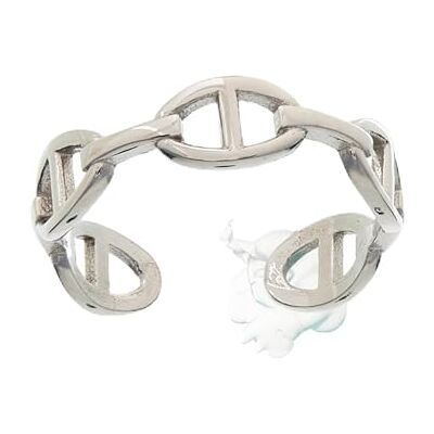 Brilio Silver Anillo Fashion Silver Open Ring RI081W Marca Brilio Silver Anillo Fashion Silver Open Ring RI081W Marca