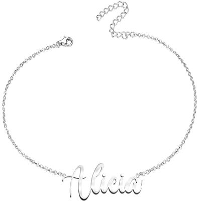 various Pulsera Mujer con Nombre Acero Inoxidable-Brazalete Nombre Personalizado Plateado para Mujer-Regalos Personalizados para Mujer Madres Niña Parejas, Mejor Amiga various Pulsera Mujer con Nombre Acero Inoxidable-Brazalete Nombre Personalizado Plateado para Mujer-Regalos Personalizados para Mujer Madres Niña Parejas, Mejor Amiga