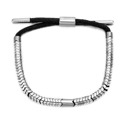 Skagen Pulsera para hombre de acero inoxidable, cuero o cuentas con cierre deslizante Skagen Pulsera para hombre de acero inoxidable, cuero o cuentas con cierre deslizante