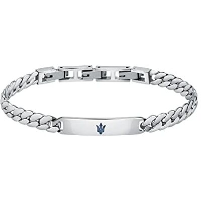 Maserati Jewels Pulsera Hombre de Acero, IP azul Maserati Jewels Pulsera Hombre de Acero, IP azul