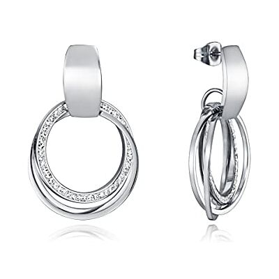 Viceroy Chic Pendientes Mujer Circonitas Plateado Acero inoxidable y circonitas cúbicas Viceroy Chic Pendientes Mujer Circonitas Plateado Acero inoxidable y circonitas cúbicas