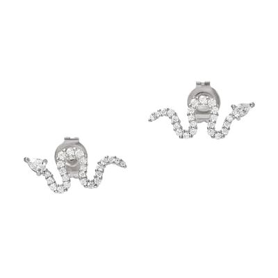 Giorgio Armani Boucles d'oreilles en Argent Sterling pour Femme, Taille Unique, Sans Pierre précieuse, Pas de gemme, Cáliz Plateado Giorgio Armani Boucles d'oreilles en Argent Sterling pour Femme, Taille Unique, Sans Pierre précieuse, Pas de gemme, Cáliz Plateado