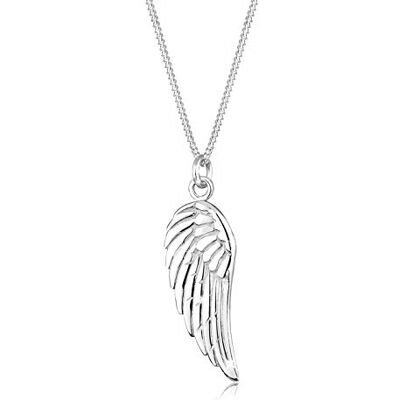 Elli Collar Mujer Colgante Ala Clásico de Plata Esterlina 925 Elli Collar Mujer Colgante Ala Clásico de Plata Esterlina 925