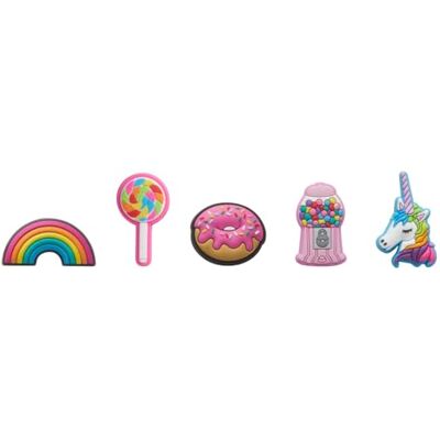 Crocs Paquete de 5 dijes para zapatos Personaliza con Jibbitz, Todo es agradable, Talla única Crocs Paquete de 5 dijes para zapatos Personaliza con Jibbitz, Todo es agradable, Talla única