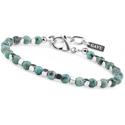 Unique Buddha Stainless Steel Pulsera de acero inoxidable para mujer, piedra natural, 5 mm, acero inoxidable, hipoalergénica, calidad de joyería Unique Buddha Stainless Steel Pulsera de acero inoxidable para mujer, piedra natural, 5 mm, acero inoxidable, hipoalergénica, calidad de joyería