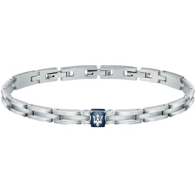 Maserati JEWELS Pulsera Hombre de Acero, PVD azul Maserati JEWELS Pulsera Hombre de Acero, PVD azul