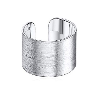 ChicSilver Anillo Ancho Mujer 5/10/15MM Anillo Liso Plata de Ley 925 Joyería Simple de Moda Anillo Banda Brillo/Ahilado Compromiso ChicSilver Anillo Ancho Mujer 5/10/15MM Anillo Liso Plata de Ley 925 Joyería Simple de Moda Anillo Banda Brillo/Ahilado Compromiso