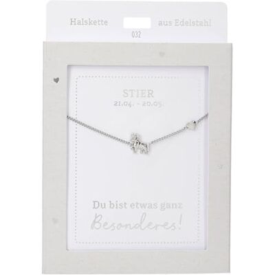 Depesche Collar para mujer con colgante de corazón, color plateado o dorado, 42-47 cm, ajustable, en diferentes variantes con símbolos, letras o signos del zodiaco, Filigran, Acero inoxidable, No es Depesche Collar para mujer con colgante de corazón, color plateado o dorado, 42-47 cm, ajustable, en diferentes variantes con símbolos, letras o signos del zodiaco, Filigran, Acero inoxidable, No es