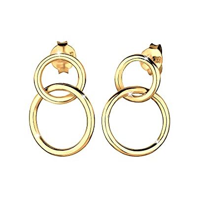 Elli Damen-Pendientes Círculos Pendientes 925 de plata 0 Elli Damen-Pendientes Círculos Pendientes 925 de plata 0