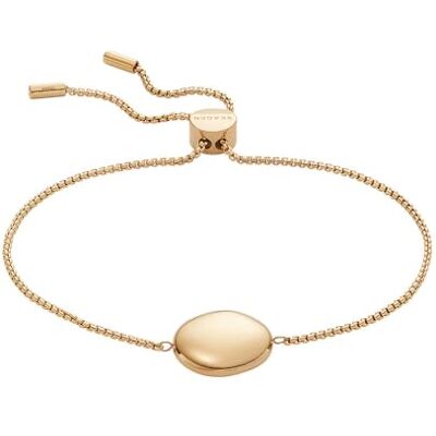 Skagen Pulsera de cadena para mujer de acero inoxidable en tono dorado, , Oro rosado Skagen Pulsera de cadena para mujer de acero inoxidable en tono dorado, , Oro rosado