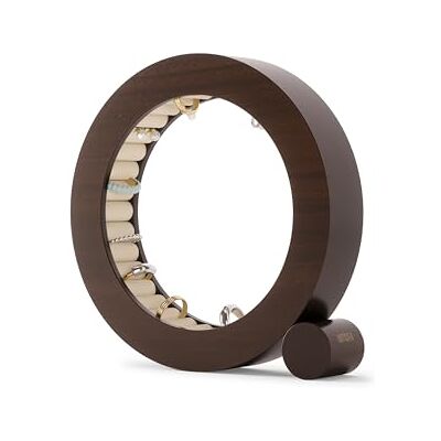 Umbra Ferris Organizador de Joyas, Soporte para Anillos, solución de Almacenamiento, Nogal Umbra Ferris Organizador de Joyas, Soporte para Anillos, solución de Almacenamiento, Nogal