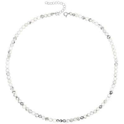 Unique Collar único de piedras preciosas auténticas Choker de 38 cm corto, chakra, perlas ficticias, Ø 4 mm, cadena de perlas de calidad por joyero Unique Collar único de piedras preciosas auténticas Choker de 38 cm corto, chakra, perlas ficticias, Ø 4 mm, cadena de perlas de calidad por joyero
