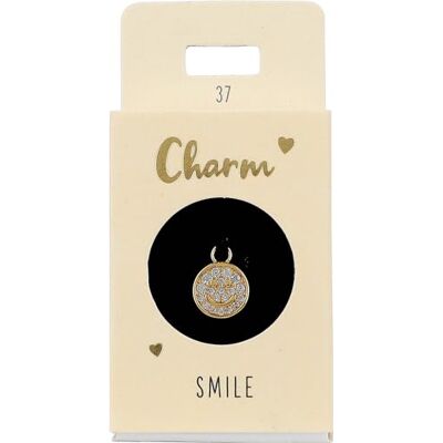 Depesche Charm Emoji, Colgante Chapado en Oro para Collares, Pulseras y Pendientes, Ideal como pequeño Regalo, Multicolor, Normal Depesche Charm Emoji, Colgante Chapado en Oro para Collares, Pulseras y Pendientes, Ideal como pequeño Regalo, Multicolor, Normal