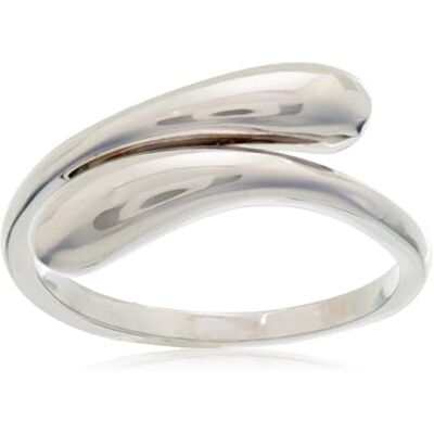 Brilio Silver Anillo Modern Silver Ring RI112W Circuit: 50 mm Marca Brilio Silver Anillo Modern Silver Ring RI112W Circuit: 50 mm Marca