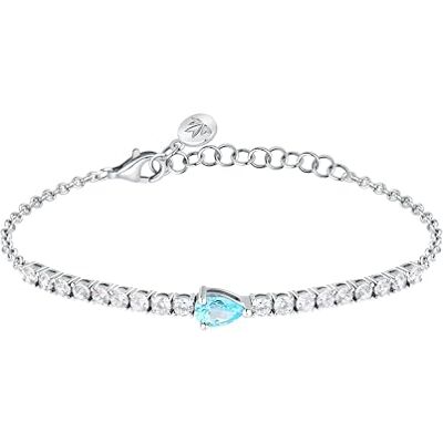 Morellato Pulsera de Mujer en Plata 925% Reciclada, Circonitas, colección Tesori SAIW200 Morellato Pulsera de Mujer en Plata 925% Reciclada, Circonitas, colección Tesori SAIW200