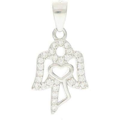 Beneto Adorno Silver Pendant with zircons Angel AGH678 Marca Beneto Adorno Silver Pendant with zircons Angel AGH678 Marca