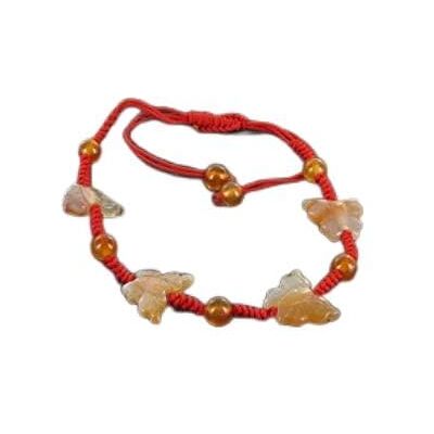 lachineuse Pulsera de mariposas de AGATE lachineuse Pulsera de mariposas de AGATE