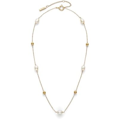 Olivia Burton Collar De Cuentas para Mujer Colección BY THE SEA PEARL en Acero Inoxidable con Perlas de Agua Dulce en Tono Rosado 24100201 Olivia Burton Collar De Cuentas para Mujer Colección BY THE SEA PEARL en Acero Inoxidable con Perlas de Agua Dulce en Tono Rosado 24100201
