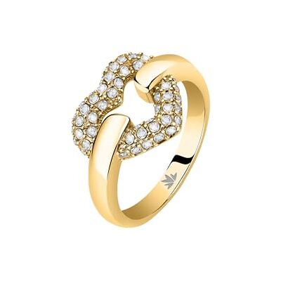 Morellato Bagliori SAVO28014 Anillo de mujer de acero, cristales, Acero, Sin piedras preciosas Morellato Bagliori SAVO28014 Anillo de mujer de acero, cristales, Acero, Sin piedras preciosas