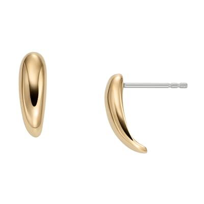 Skagen Pendientes para Mujer en Acero Inoxidable o Semipreciosos con Cierre Posterior de Pasador, Oro claro Skagen Pendientes para Mujer en Acero Inoxidable o Semipreciosos con Cierre Posterior de Pasador, Oro claro