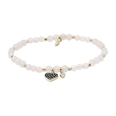 Fossil Women's Semi precious beads with adjustable bangle bracelet Fossil Women's Semi precious beads with adjustable bangle bracelet