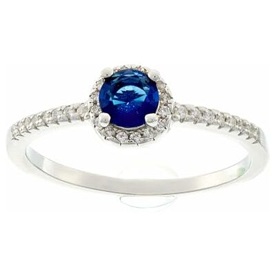 Brilio Silver Anillo Charming Silver Ring with zircons RI054WB Circuit: 60 mm Marca Brilio Silver Anillo Charming Silver Ring with zircons RI054WB Circuit: 60 mm Marca