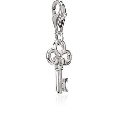 NKlaus Colgante Llave de Plata 925 16x10mm Amuleto para Pulsera NKlaus Colgante Llave de Plata 925 16x10mm Amuleto para Pulsera