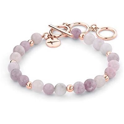 Tamaris Pulsera lila, 21, Acero inoxidable, Cuarzo púrpura Tamaris Pulsera lila, 21, Acero inoxidable, Cuarzo púrpura