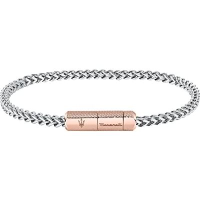 Maserati Iconic Pulsera Hombre de Acero Maserati Iconic Pulsera Hombre de Acero