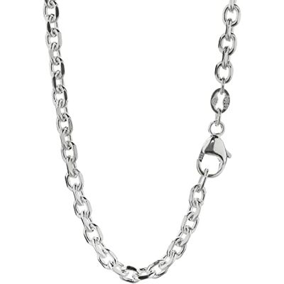 NKlaus collar 65cm anchorchain plata 925 4fix diamante 3,0mm cadena de plata maciza NKlaus collar 65cm anchorchain plata 925 4fix diamante 3,0mm cadena de plata maciza
