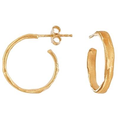 PENDIENTES DORADOS ESTERGOLD Diseñados por laboratorio Joidart Colección Estergold Metal con baño de oro de 24 K PENDIENTES DORADOS ESTERGOLD Diseñados por laboratorio Joidart Colección Estergold Metal con baño de oro de 24 K