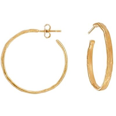 PENDIENTES DORADOS ESTERGOLD Diseñados por laboratorio Joidart Colección Estergold Metal con baño de oro de 24 K PENDIENTES DORADOS ESTERGOLD Diseñados por laboratorio Joidart Colección Estergold Metal con baño de oro de 24 K