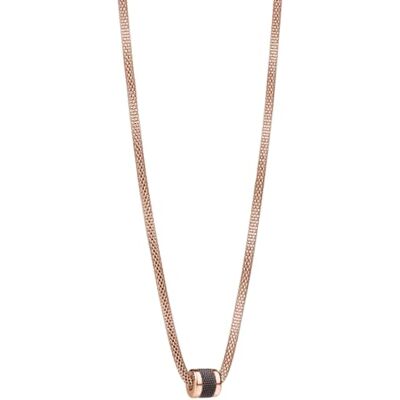 BERING Collar para mujer en oro rosa brillante Arctic Symphony Collection con acero inoxidable, 450, Acero inoxidable, No es una piedra preciosa BERING Collar para mujer en oro rosa brillante Arctic Symphony Collection con acero inoxidable, 450, Acero inoxidable, No es una piedra preciosa