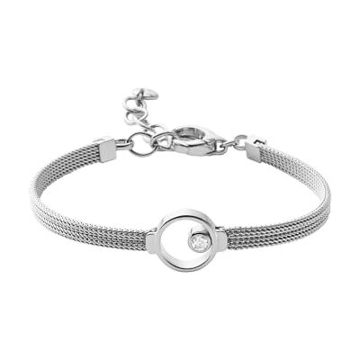 Skagen Pulsera Para Las Mujeres Kariana, 16,5 Cm De Longitud, 4 Cm De Extensión De Plata Pulsera De Malla De Acero Inoxidable, , Gris suave Skagen Pulsera Para Las Mujeres Kariana, 16,5 Cm De Longitud, 4 Cm De Extensión De Plata Pulsera De Malla De Acero Inoxidable, , Gris suave