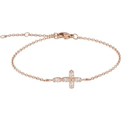 Tamaris Pulsera Elegante pulsera de acero inoxidable pulido plata cadena de eslabones verstellbar bis 21 cm wasserfest & hautfreundlich Tamaris Pulsera Elegante pulsera de acero inoxidable pulido plata cadena de eslabones verstellbar bis 21 cm wasserfest & hautfreundlich