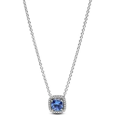 PANDORA Collar Timeless halo azul PANDORA Collar Timeless halo azul
