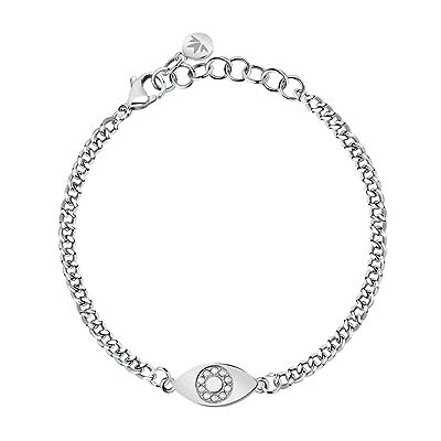 Morellato Pulsera de cápsulas para mujer Passioni de acero, cristales – SAUN26, 3 cm, Acero aleado Morellato Pulsera de cápsulas para mujer Passioni de acero, cristales – SAUN26, 3 cm, Acero aleado