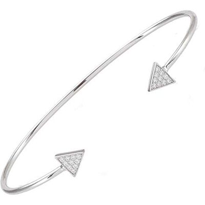 Sif Jakobs Pulsera Mujer B0095-BK-L Gris Plata de Ley (20 cm) Sif Jakobs Pulsera Mujer B0095-BK-L Gris Plata de Ley (20 cm)